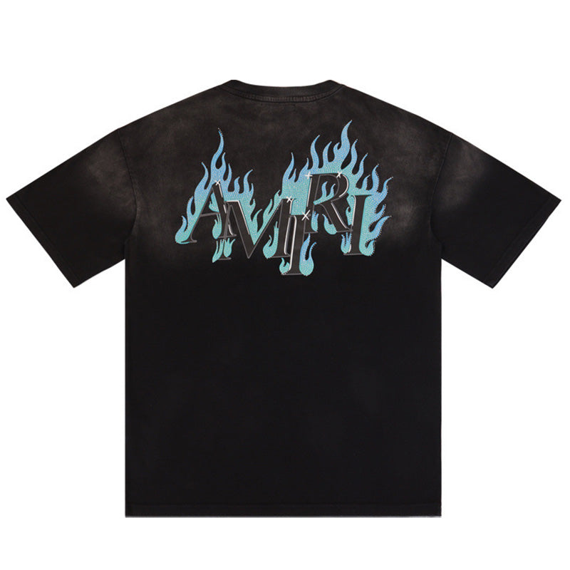 AMRI Crew-Neck Short-Sleeve T-Shirts